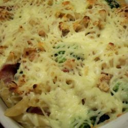 Pasta Bake With Sausage, Broccoli and Beans