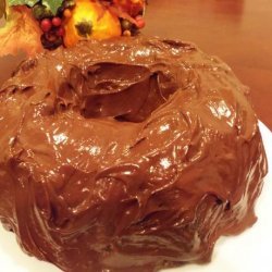 Chocolate Pound Cake With Chocolate Glaze