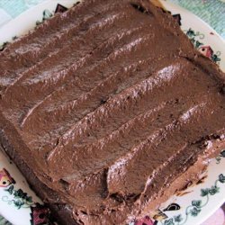 Low Sugar Chocolate Frosting