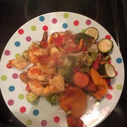Caribbean Vegetable & Chicken Curry