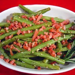 Prosciutto/Garlic Green Beans