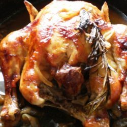 Baked Whole Chicken With Rosemary