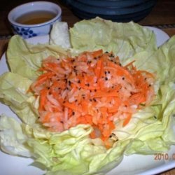 Marinated Daikon and Carrot Salad (namasu)