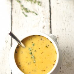 Butternut Squash Soup With Sage