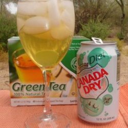 Green Tea Cocktail (Non-Alcoholic)