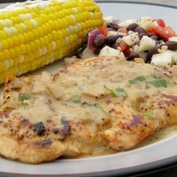 Chicken Breast With Basil Wine Sauce