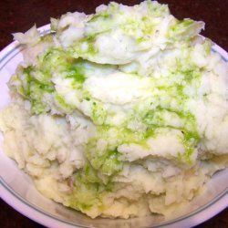 Chive and Parsley Mashed Potatoes