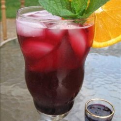 Blueberry Drink Syrup for Blueberry Iced Tea