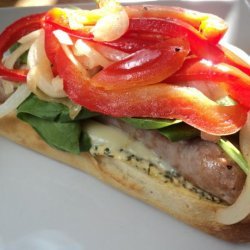 Italian Sausage Banh Mi (Vietnamese Sub Sandwich)