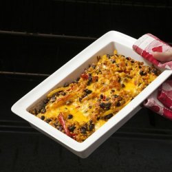Mexican Rice and Bean Casserole