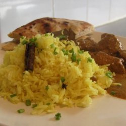 Turmeric Rice by Madhur Jaffrey