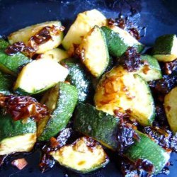 Zucchini With Sun-Dried Tomatoes