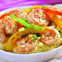 Shrimp With Cheese Grits