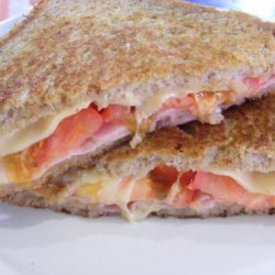 Grilled Ham and Gruyere Sandwiches