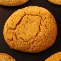 Sugar Coated Molasses Cookies
