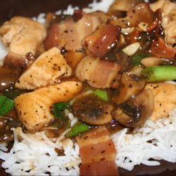 Asian Style Chicken Breasts and Bacon