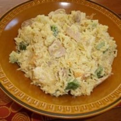 Curried Chicken Rice Salad