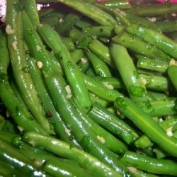 Green Beans With Coriander and Garlic: Feijao Verde Com Coentro
