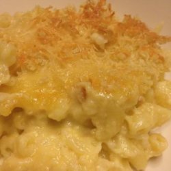 Fontina-Gruyere-White Cheddar Mac and Cheese