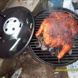 A Whole Chicken on the Grill