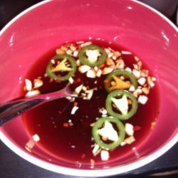 Soy Dipping Sauce (For Pot Stickers or Egg Rolls)