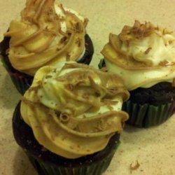 Chocolate Cupcakes With Nutella and Mixed Cream Cheese Frosting