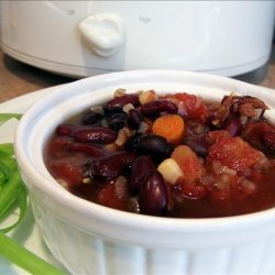 Black and Red Mexican Slow Cooker Soup