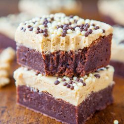 The Best Peanut Butter Brownies