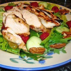 Grilled Raspberry Chicken Salad