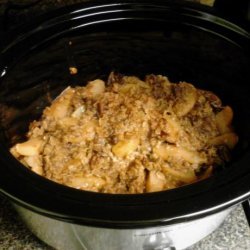 Crock Pot Apple Dessert