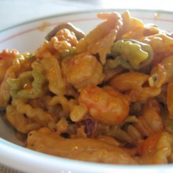 Angel Pasta with Lobster Sauce