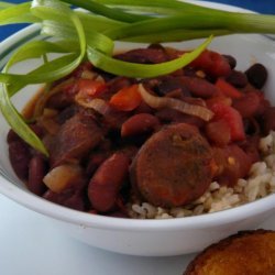 Red Beans and Rice With Sausage