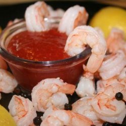 Perfect Boiled Shrimp and Cocktail Sauce