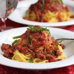 Pasta Sauce Spaghetti Soup (Crock Pot or Stove Top)