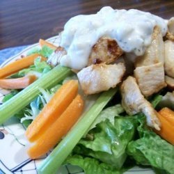Light Buffalo Chicken Salad