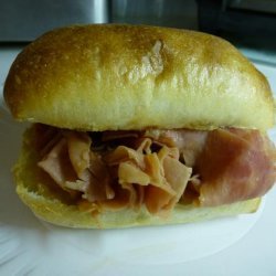 Kathy's BBQ Ham Sandwich