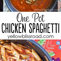 One-Pot Chicken and Spaghetti