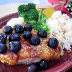 Chicken Breasts With Blueberries