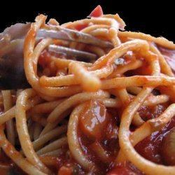 Hearty Beef Spaghetti Sauce