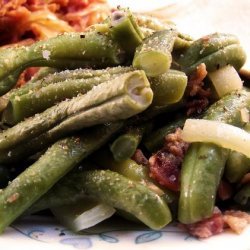 Quick Flavorful Green Beans