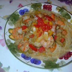 Pasta With Shrimp and Artichokes