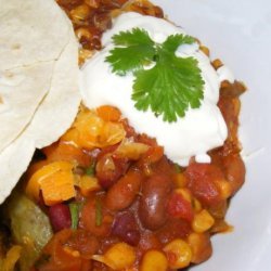 Quick and Easy Vegetarian Chili