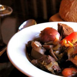 Leek 'n  Lamb Stew (meal in One Pot)