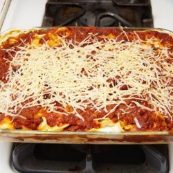 Egg Noodle Lasagna