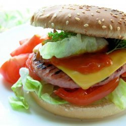 Bondi-Type Chicken Burger