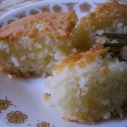 Coconut Cake with Coconut Syrup