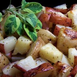 Paros Island Patates Riganates (Potatoes W/ Fresh Oregano)