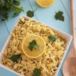 Orzo With Parsley and Lemon