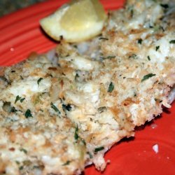 Crab-Topped Tilapia