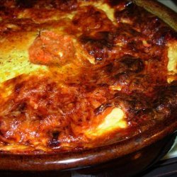 French Tian D' Aubergines - Gratin of Aubergines/Eggplant